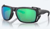 Lunette King tide 8 - Black / Green mirror - Costa 