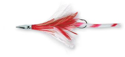 Leurre Monte Diamond Jet Feather - 12.7 cm / 20 g - Red / White - Williamson