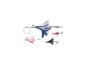 Leurre Monte Diamond Jet Feather - 12.7 cm / 20 g - Pink / White - Williamson