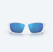 Lunette Tuna Alley - white / Blue mirror - Costa 