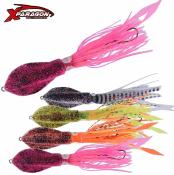 Leurre jig Tera Squid - 100g / White Glow - X-paragon