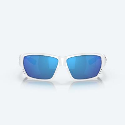 Lunette Tuna Alley - white / Blue mirror - Costa 